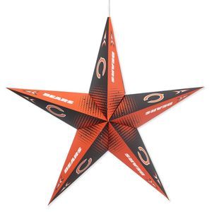 Chicago Bears Hanging Team Star Paper Lantern